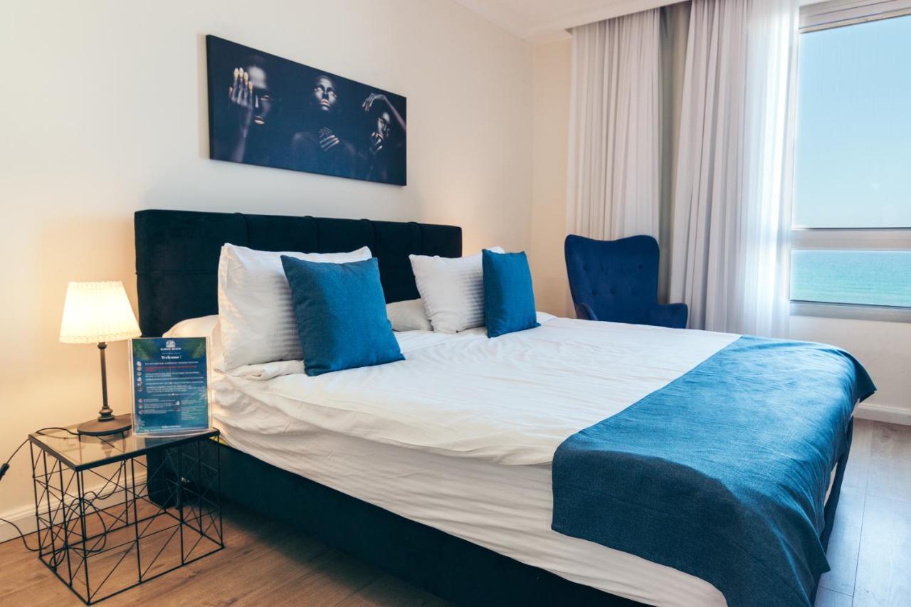 Almog Beach Apartments מגדלי חוף הכרמל חיפה Eksteriør bilde