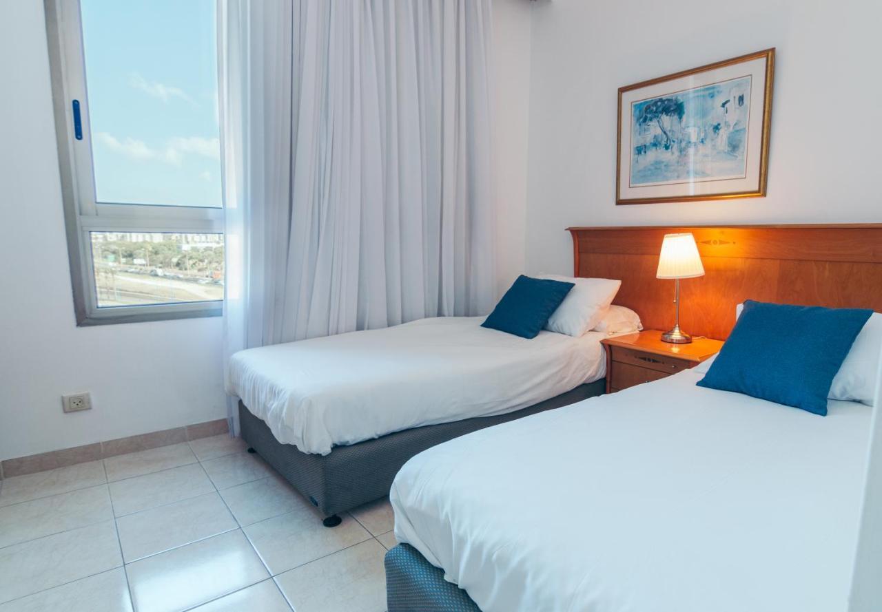 Almog Beach Apartments מגדלי חוף הכרמל חיפה Eksteriør bilde