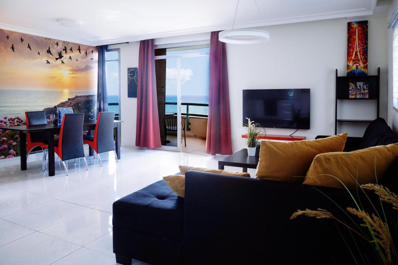 Almog Beach Apartments מגדלי חוף הכרמל חיפה Eksteriør bilde