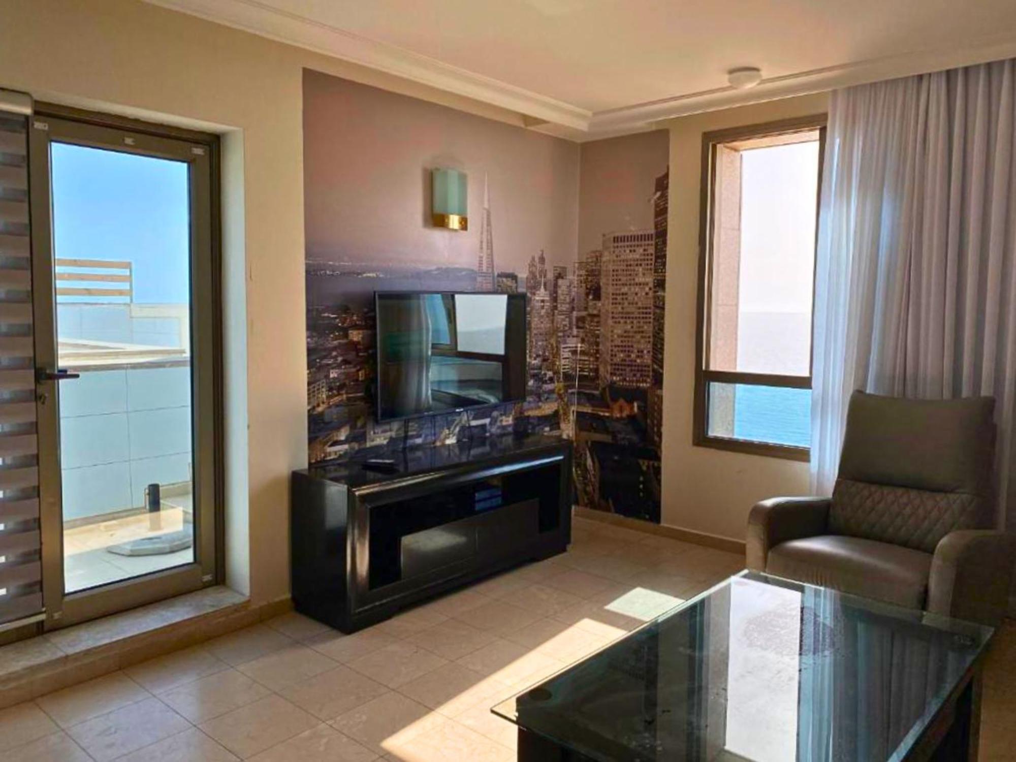 Almog Beach Apartments מגדלי חוף הכרמל חיפה Eksteriør bilde